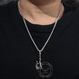 Vintage Viking Axe Stainless Steel Nordic Pendant | Gthic.com