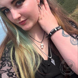 Vintage Viking Rune Spearhead Stainless Steel Pendant