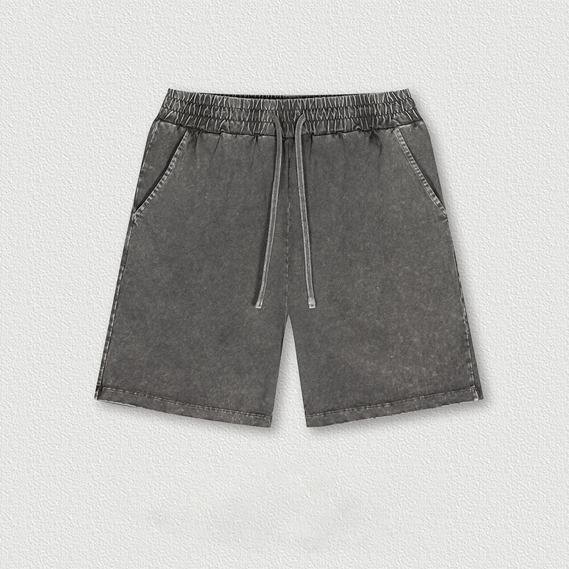 Vintage Washed Casual Sports Shorts