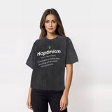 Vintage Washed Hop Hoptimism T-shirt | Gthic.com