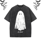 Vintage Washed Oh Sheet Ghost T-shirt Vest Top | Gthic.com