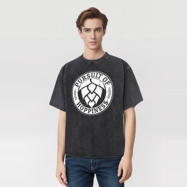Vintage Washed Pursuit Of Hoppiness T-shirt | Gthic.com