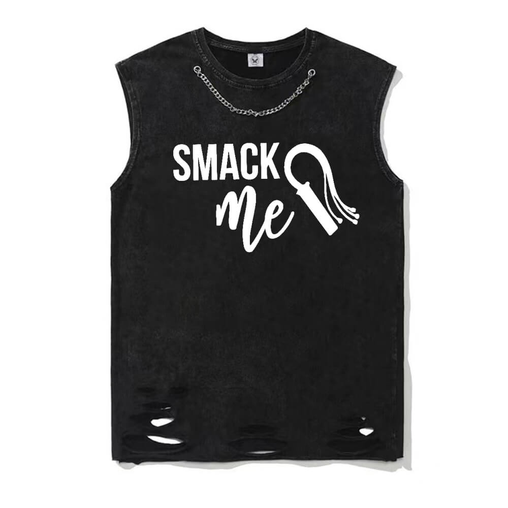 Vintage Washed Smack Me Whip Vest Top