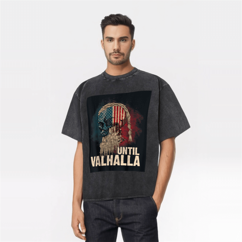 Vintage Washed Until Valhalla T-shirt