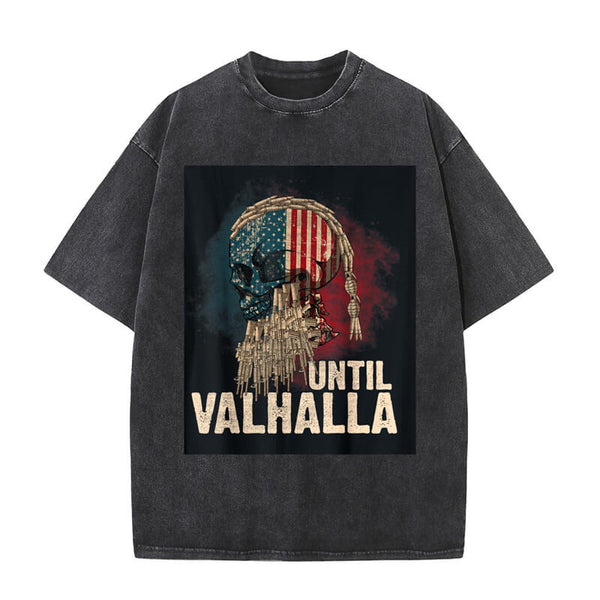 Vintage Washed Until Valhalla T-shirt
