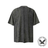 Vintage Washed Zipper Pocket Distressed T-shirt