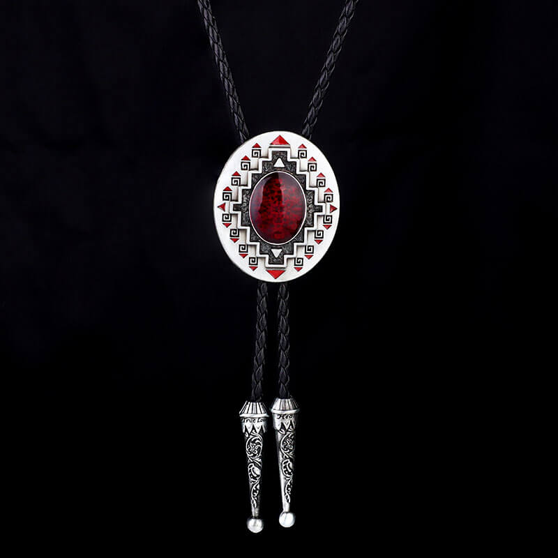 Vintage Western Totem Bolo Tie | Gthic.com