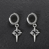 Vintage Zircon Polaris Sterling Silver Earrings