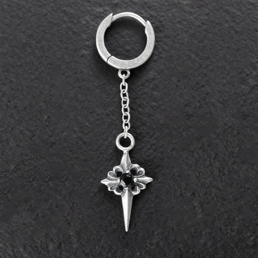 Vintage Zircon Polaris Sterling Silver Earrings