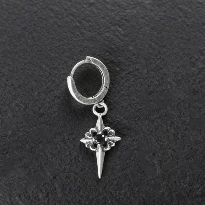 Vintage Zircon Polaris Sterling Silver Earrings