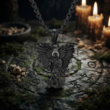 Vintage Archangel Saint Michael Stainless Steel Pendant