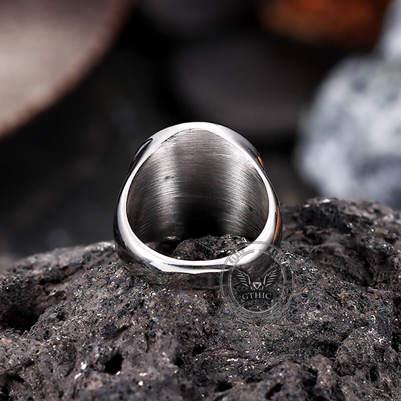 Wild Lion Stainless Steel Animal Ring