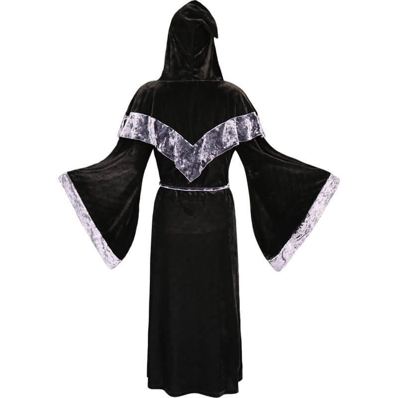 Wizard Hooded Cloak Robe Halloween Costume | Gthic.com