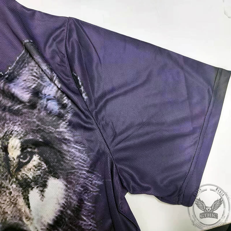 Wolf Family Polyester T-shirt | Gthic.com