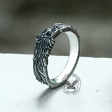 Wolf Loyalty Stainless Steel Animal Ring