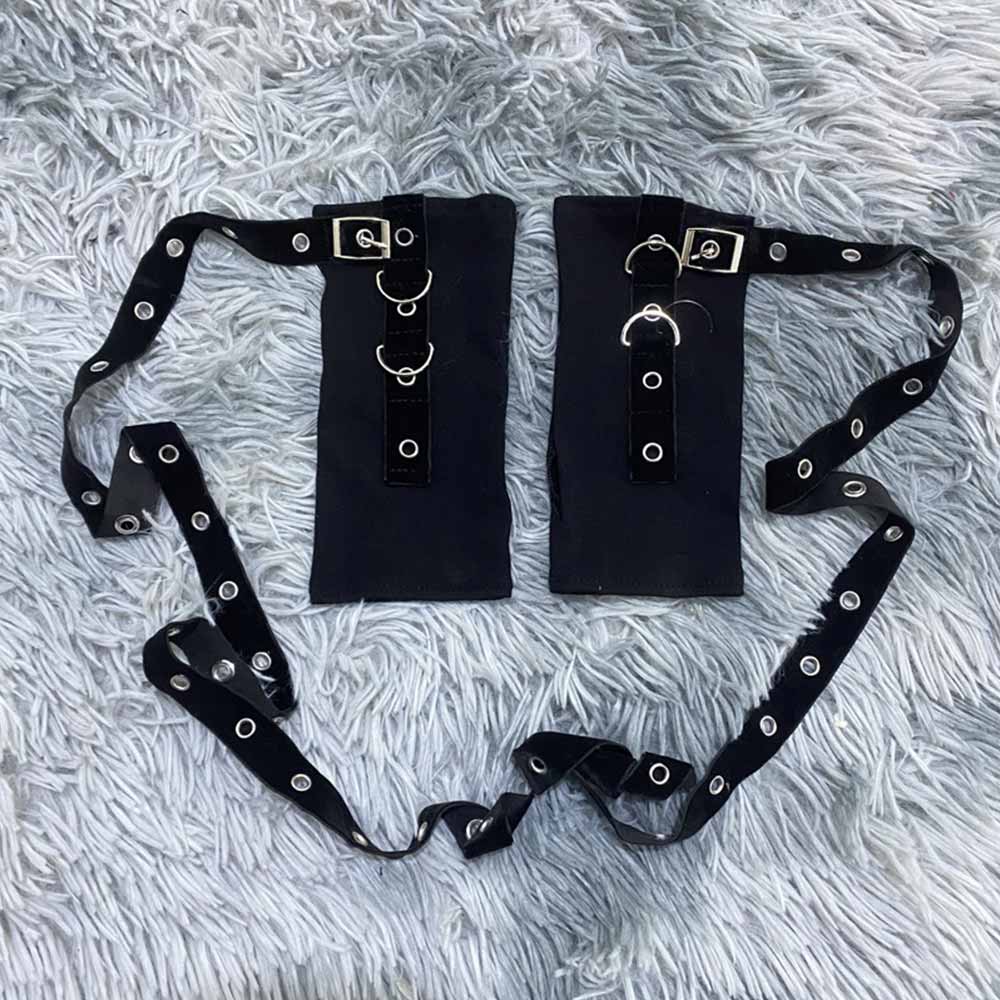 Y2K Gothic Short Half-Finger Sleeve Gloves | Gthic.com