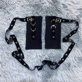 Y2K Gothic Short Half-Finger Sleeve Gloves | Gthic.com