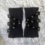 Y2K Gothic Short Half-Finger Sleeve Gloves