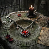 Y2K Love Sword Thorn Gothic Alloy Pendant
