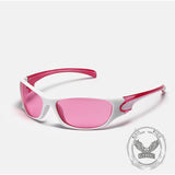 Y2K Millennial Color UV-Proof Square Frame PC Sunglasses | Gthic.com