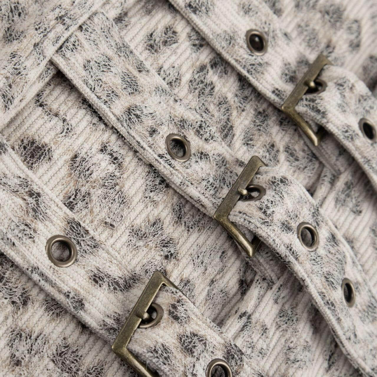 Y2K Star-Patterned Halter Suspender Furry Shorts Set