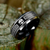 Yggdrasil Celtic Knot Stainless Steel Norse Ring | Gthic.com