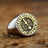 12 Constellation Zodiac Signs Stainless Steel Ring13 | Gthic.com