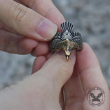 Eagle Stainless Steel Beast Ring