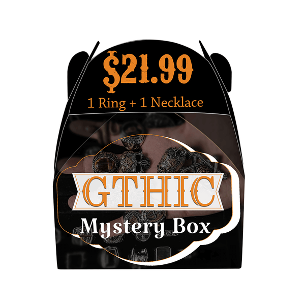 $21.99 GTHIC Mystery Box - Ring And Necklace Set 01 | Gthic.com