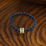 26 English Alphabet Stainless Steel Beads Bracelet | Gthic.com