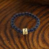 26 English Alphabet Stainless Steel Beads Bracelet