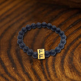 26 English Alphabet Stainless Steel Beads Bracelet