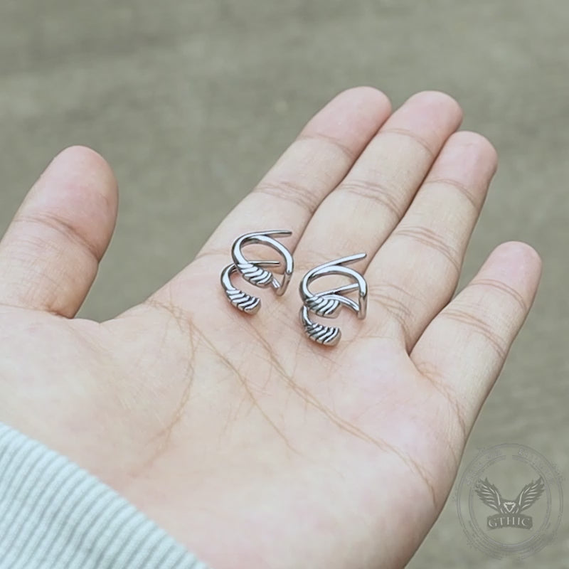 Simple U-shaped Stainless Steel Ear Cuff