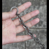 Retro Chain Stainless Steel Dumbbell Bracelet