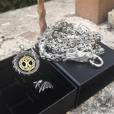 3 Pcs Flying Dragon Ring Jewelry Set | Gthic.com