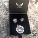 3 Pcs Lion Stainless Steel Jewelry Set | Gthic.com