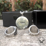 3 Pcs Lion Stainless Steel Jewelry Set