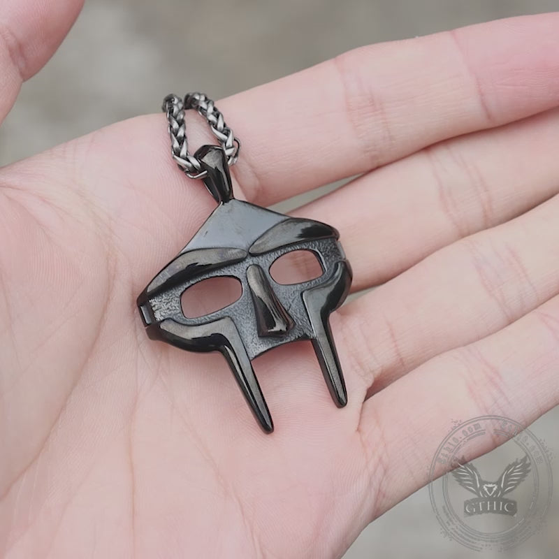 MF DOOM Mask Stainless Steel Pendant