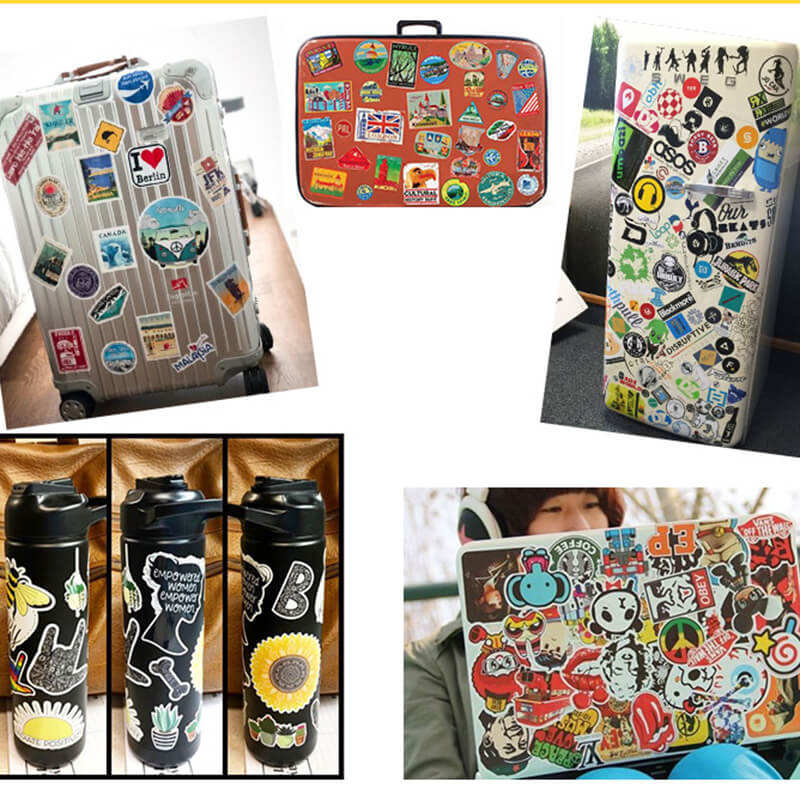 50 Pcs Nordic Viking Totem Waterproof Stickers