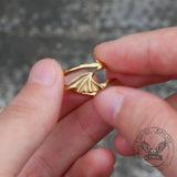 Demon Wing and Arrow Stainless Steel Ring