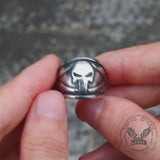 Punisher Skull Stainless Steel Biker Ring