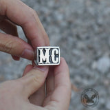 MC Stainless Steel Biker Ring