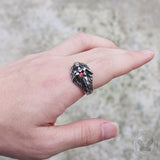 Vintage Open Your Heart Stainless Steel Ring
