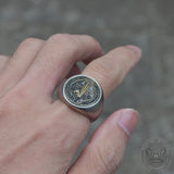 Saint Benedict Stainless Steel Ring