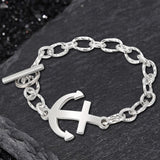 Anchor Cable Chain Stainless Steel Marine Bracelet | Gthic.com