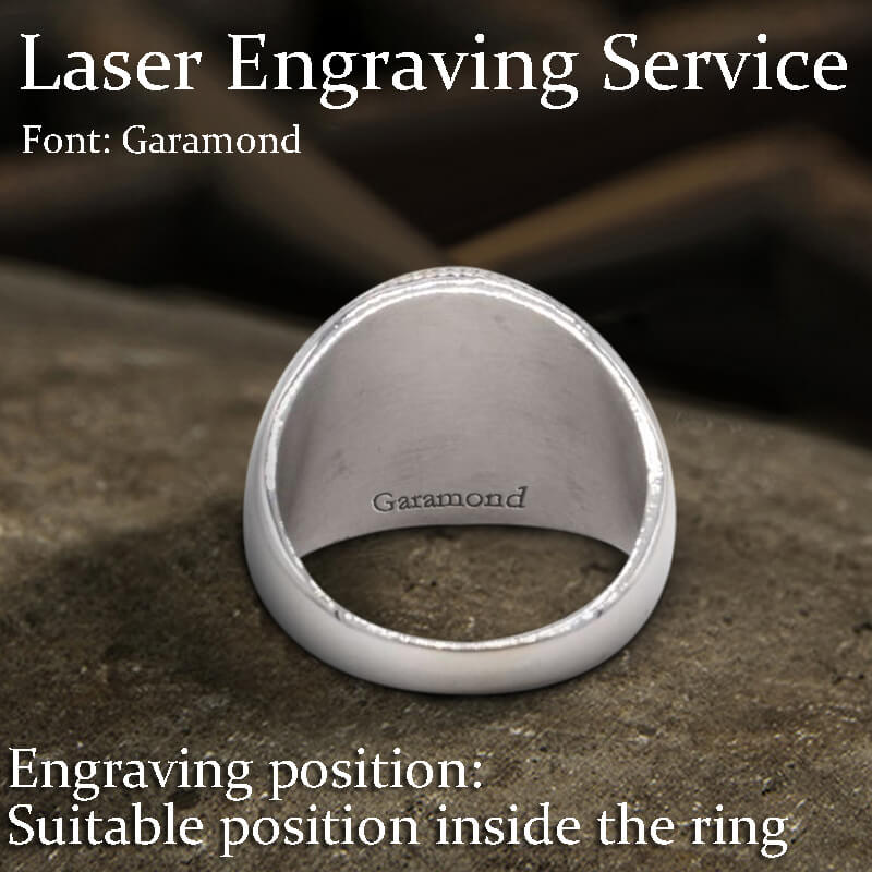 Anchor Style Stainless Steel Nautical Ring - Sizes 5 To 12, Surgical Steel Band