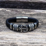 Anchor Scale Stainless Steel Marine Bracelet