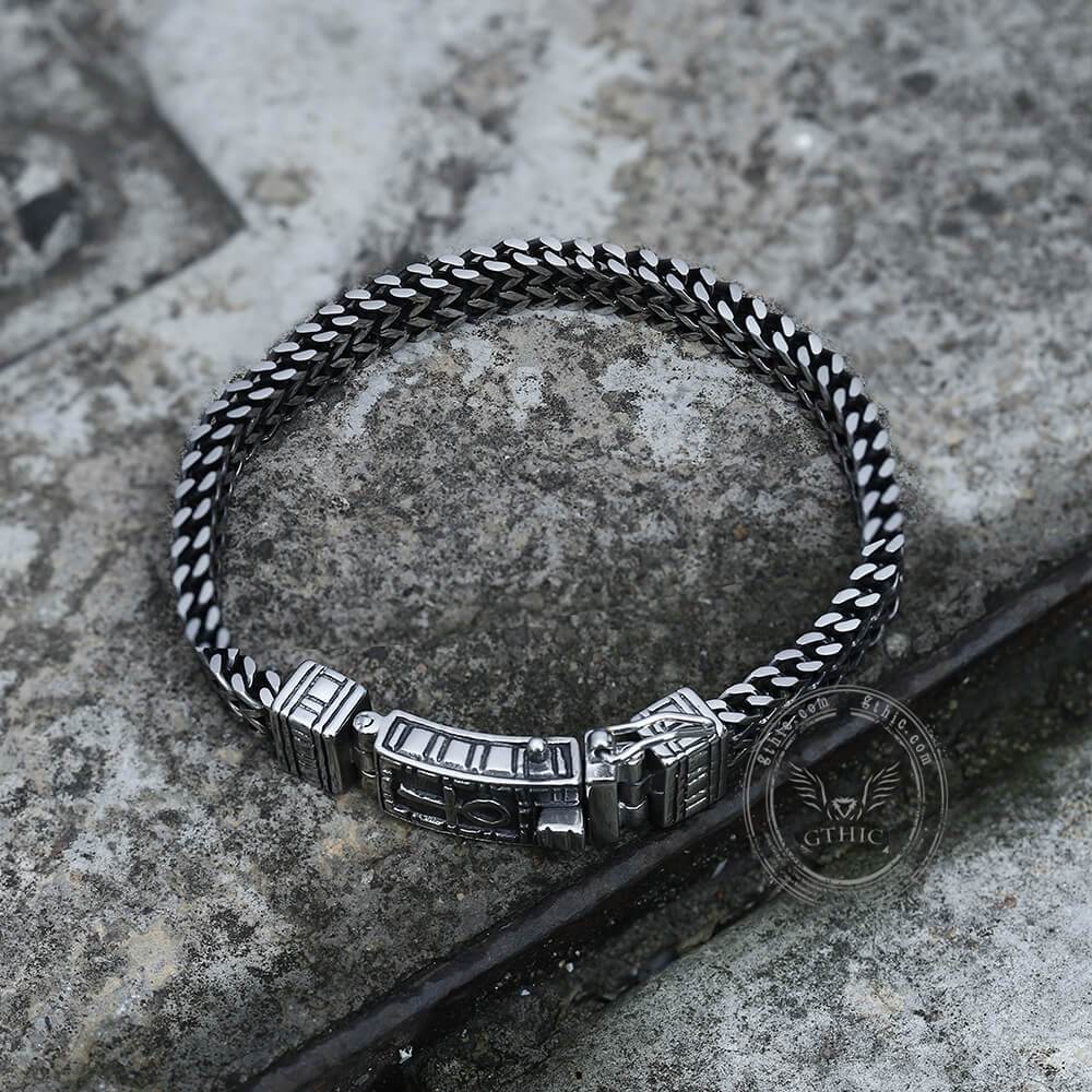 Ankh Stainless Steel Bracelet