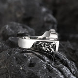 Archangel Guardian Stainless Steel Ring