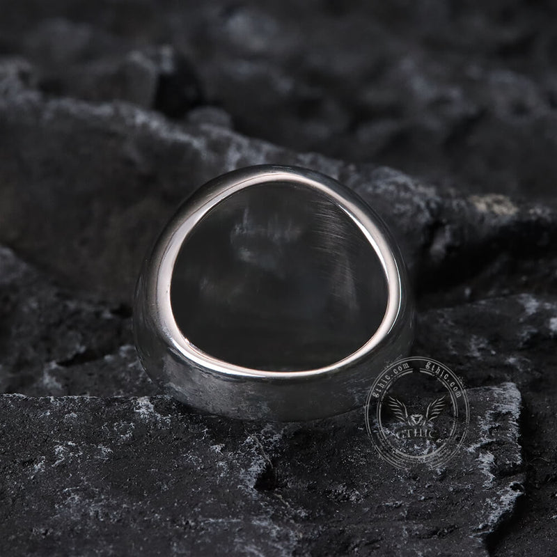 Aries Stainless Steel Ring